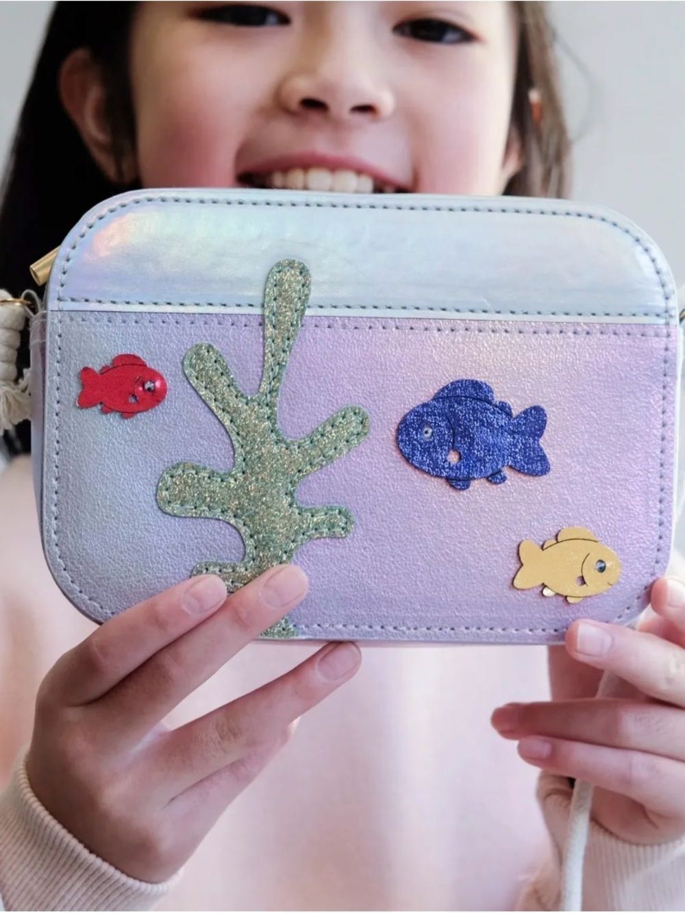 Mimi & Lula Iridescent Fish Tank Purse